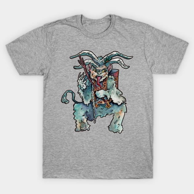 Krampus T-Shirt by JenTheTracy